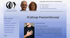 Desktop Screenshot of paartherapie-psychotherapie.de